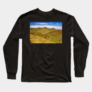 Corn Du, Pen y Fan and Cribyn, Brecon Beacons Long Sleeve T-Shirt